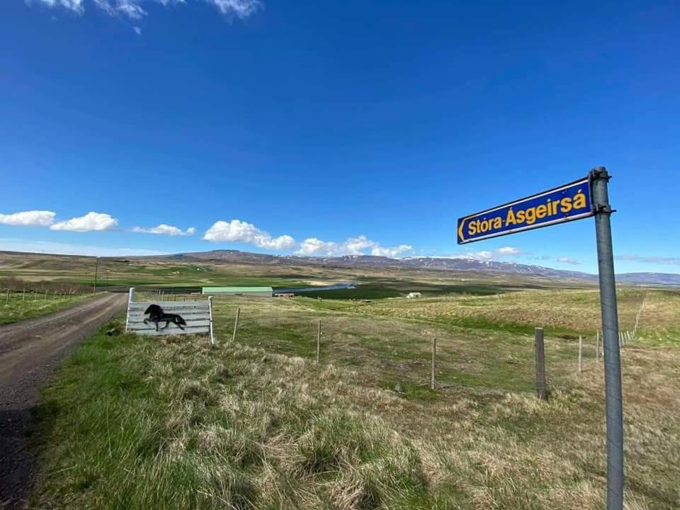 Stora-Asgeirsa Horse Farm Stay Vithigerthi ภายนอก รูปภาพ